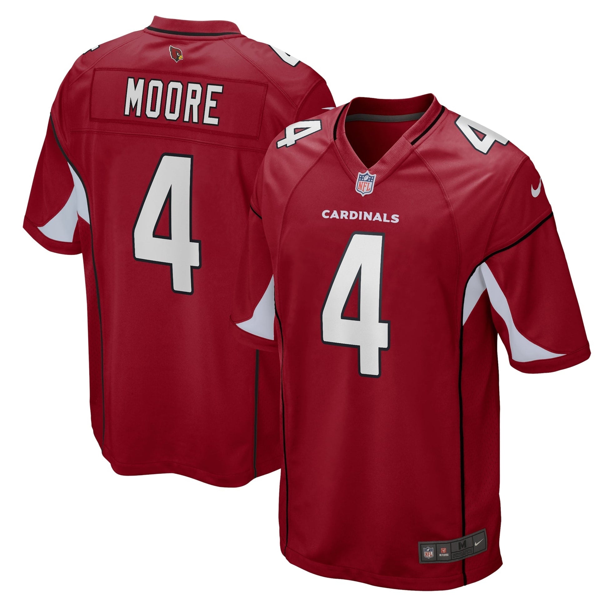 Rondale Moore Arizona Cardinals Team Game Jersey - Cardinal football jersey product view 1