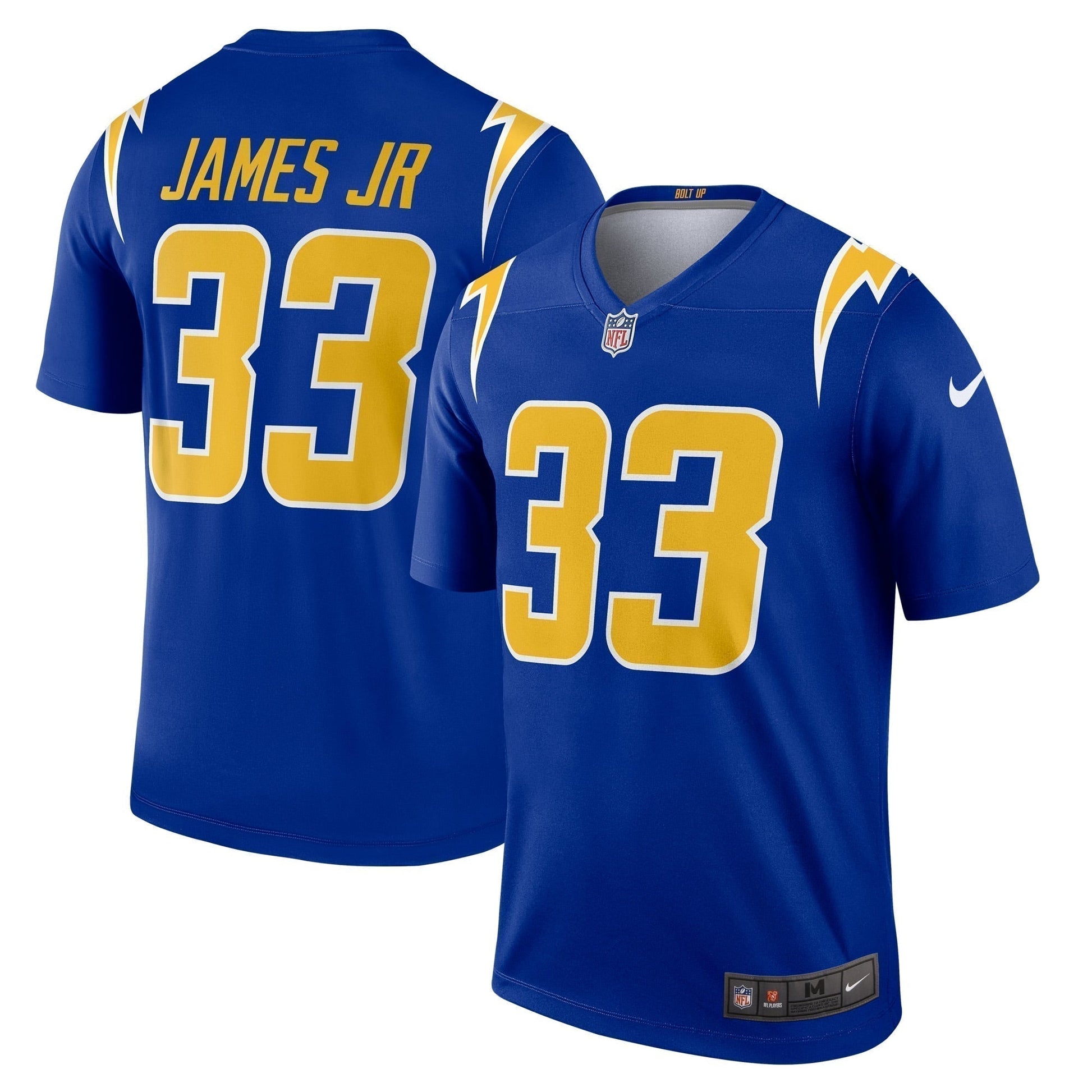 Derwin James Los Angeles Chargers 2nd Alternate Legend Jersey - Royal football jersey product view 1