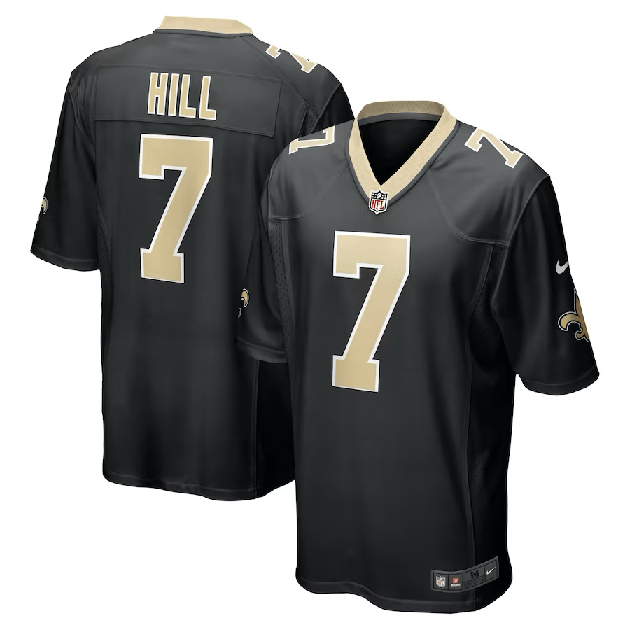 Taysom Hill New Orleans Saints Jersey football jersey product view 1