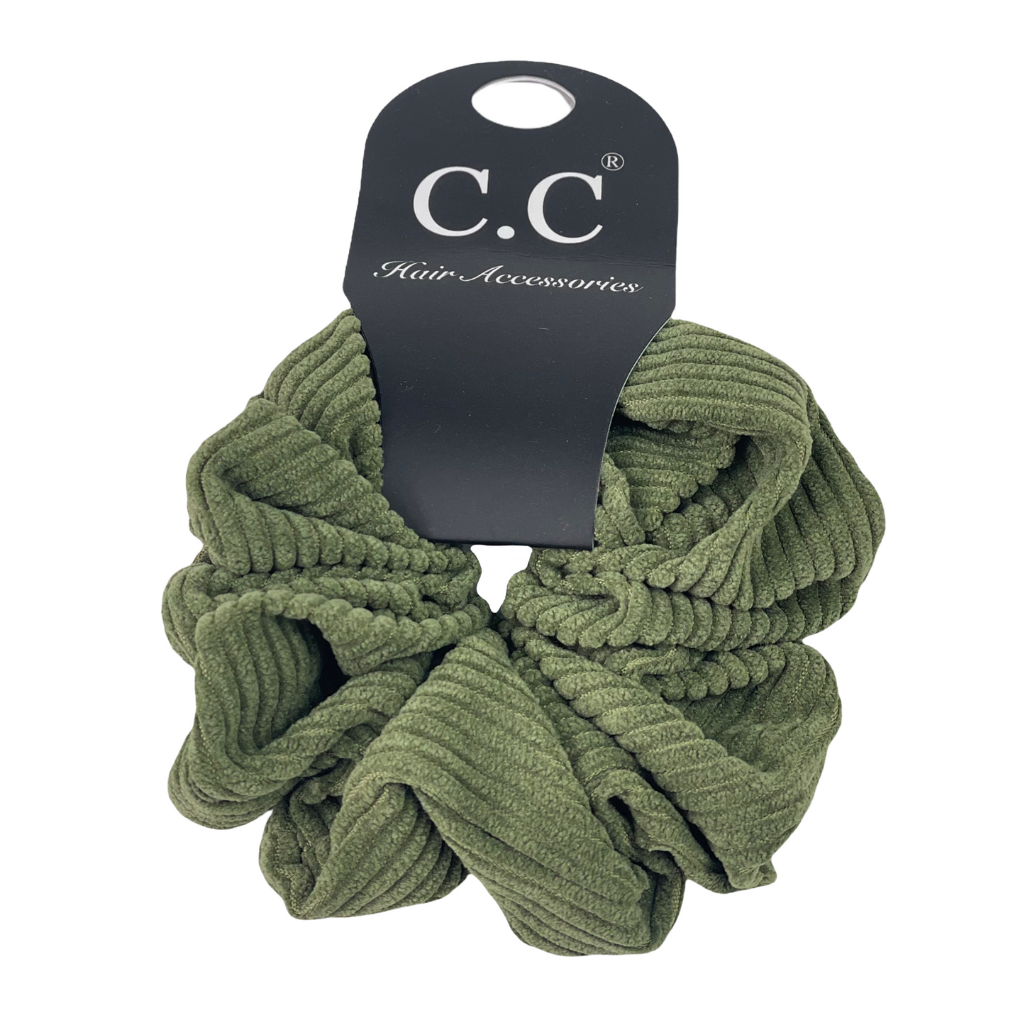 SCR-03 C.C Corduroy Scrunchie Olive Unisex T-shirt, Sweatshirt, Hoodie, Long Sleeve Tee - T-Shirt, Sweatshirt, Hoodie