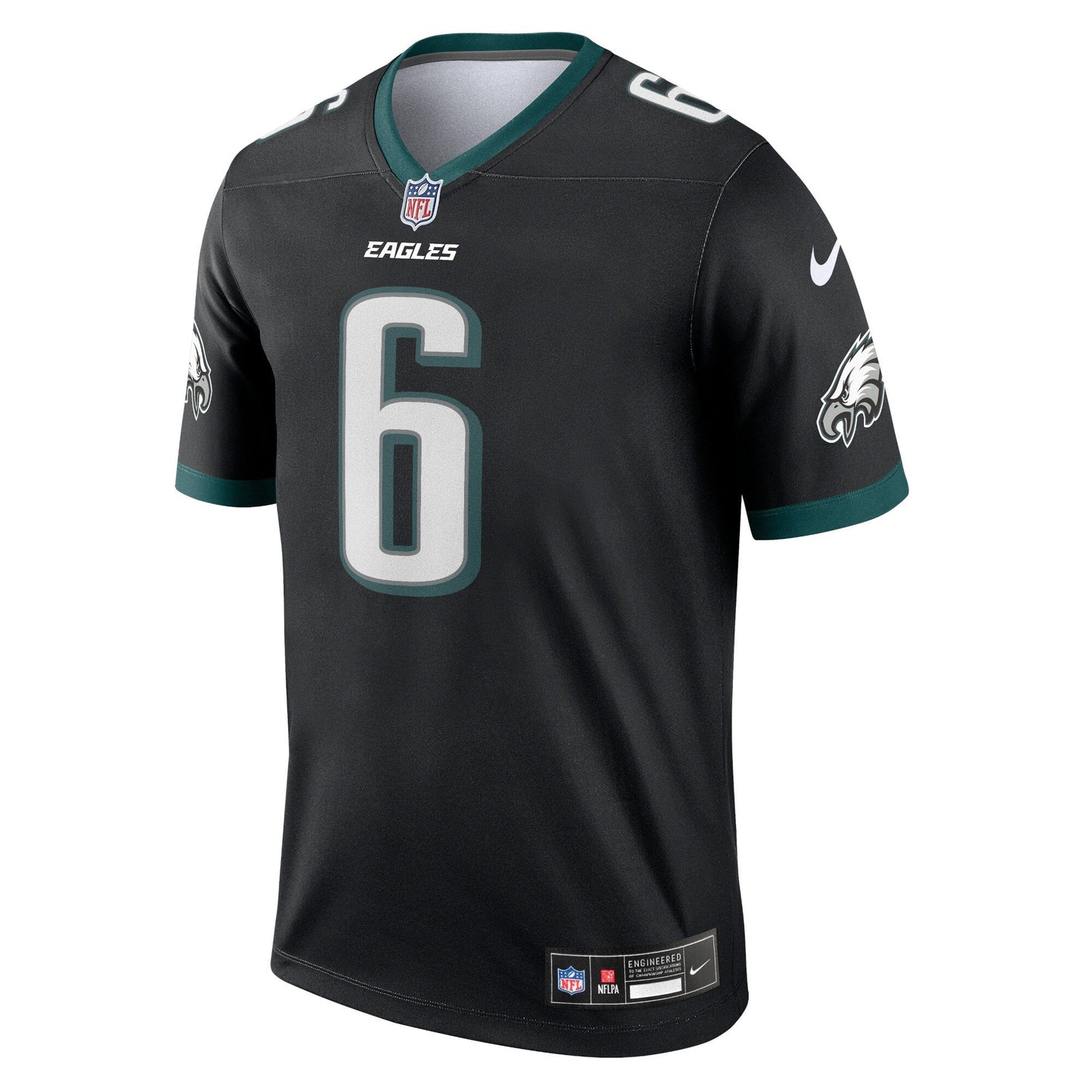 DeVonta Smith Philadelphia Eagles Legend Jersey - Black football jersey product view 2