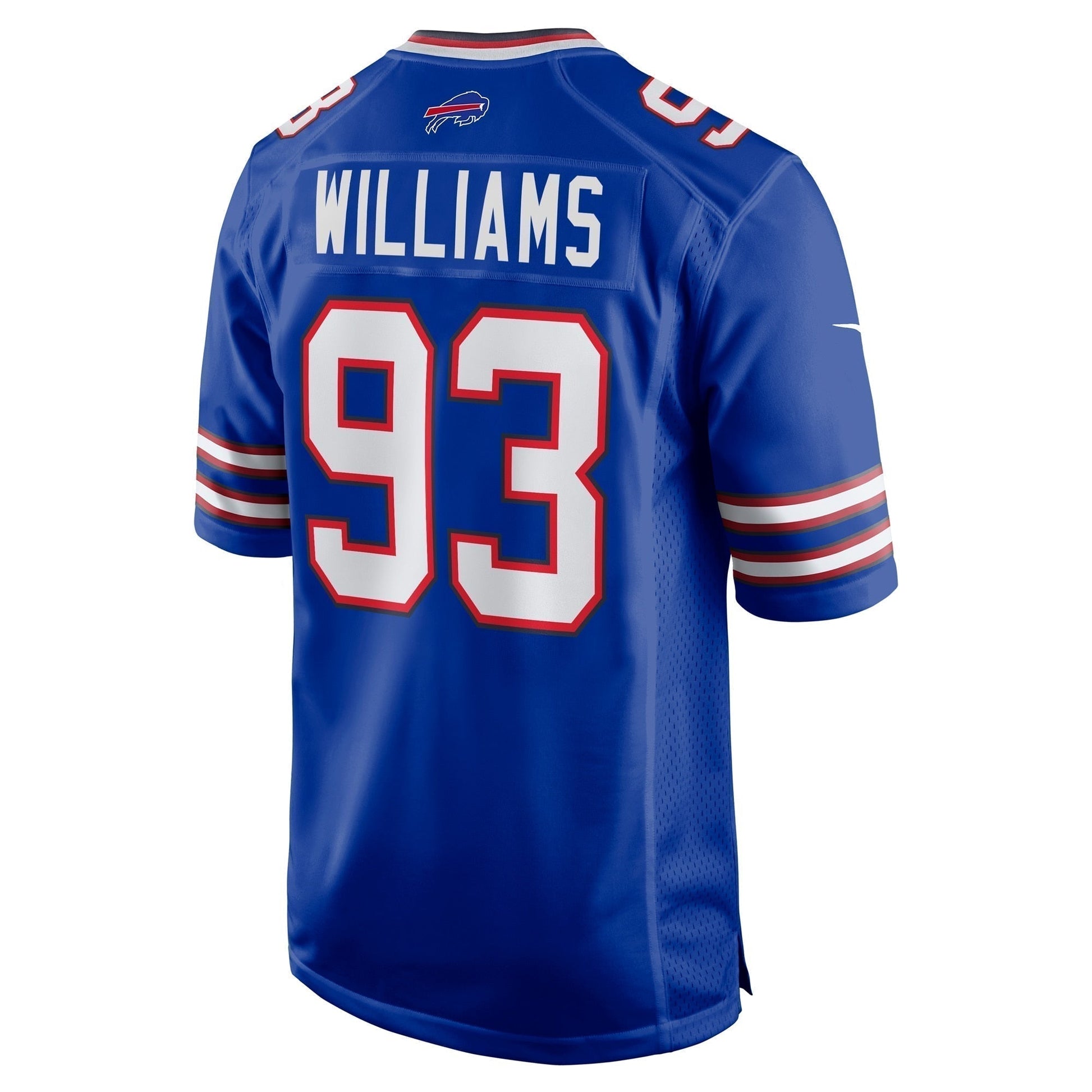 DeShawn Williams Buffalo Bills Game Jersey - Royal football jersey product view 3