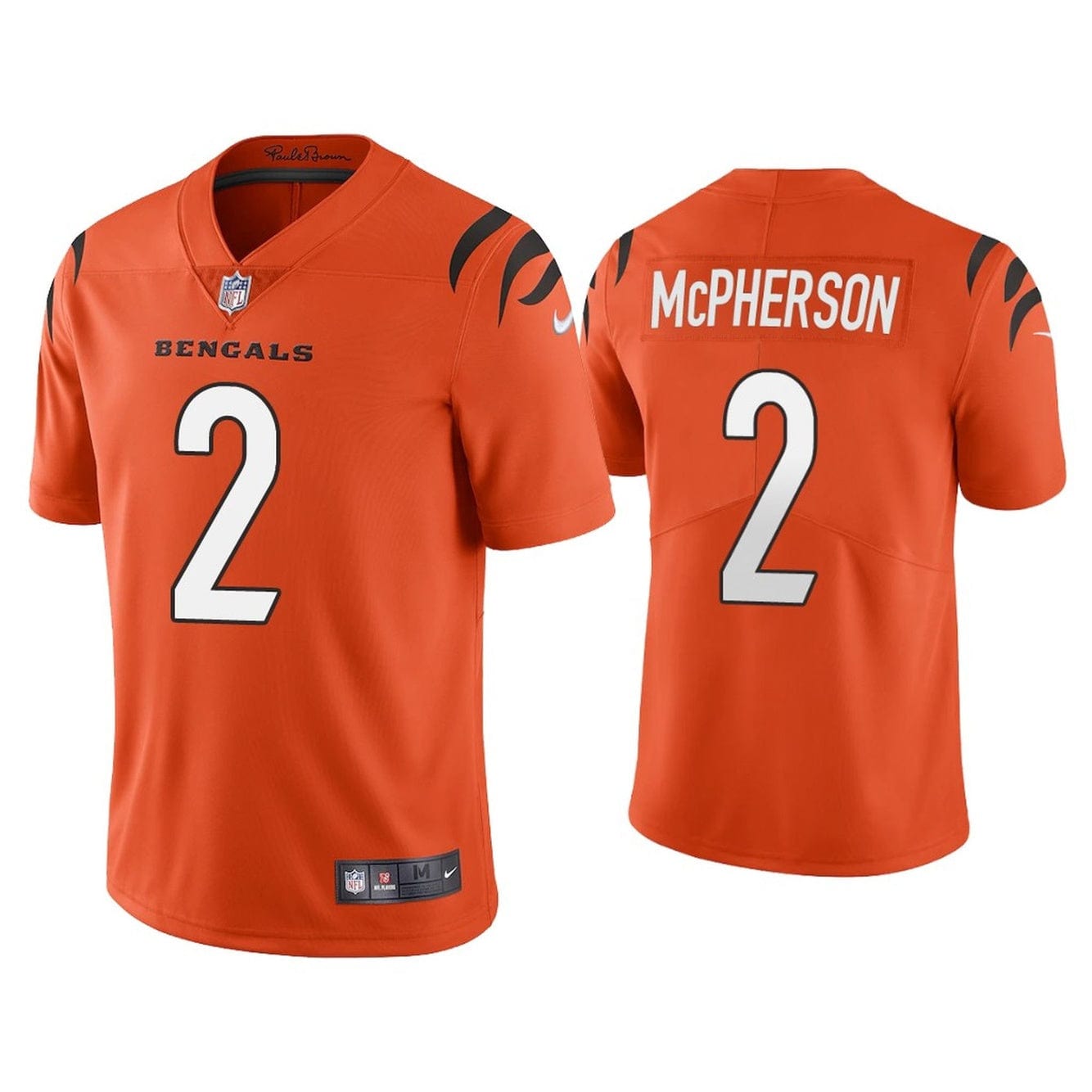Evan McPherson Cincinnati Bengals Jersey football jersey product view 1