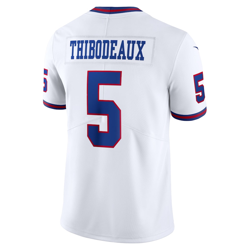 NY.Giants #5 Kayvon Thibodeaux White Alternate Vapor Untouchable Limited Jerse sports jersey product view 1