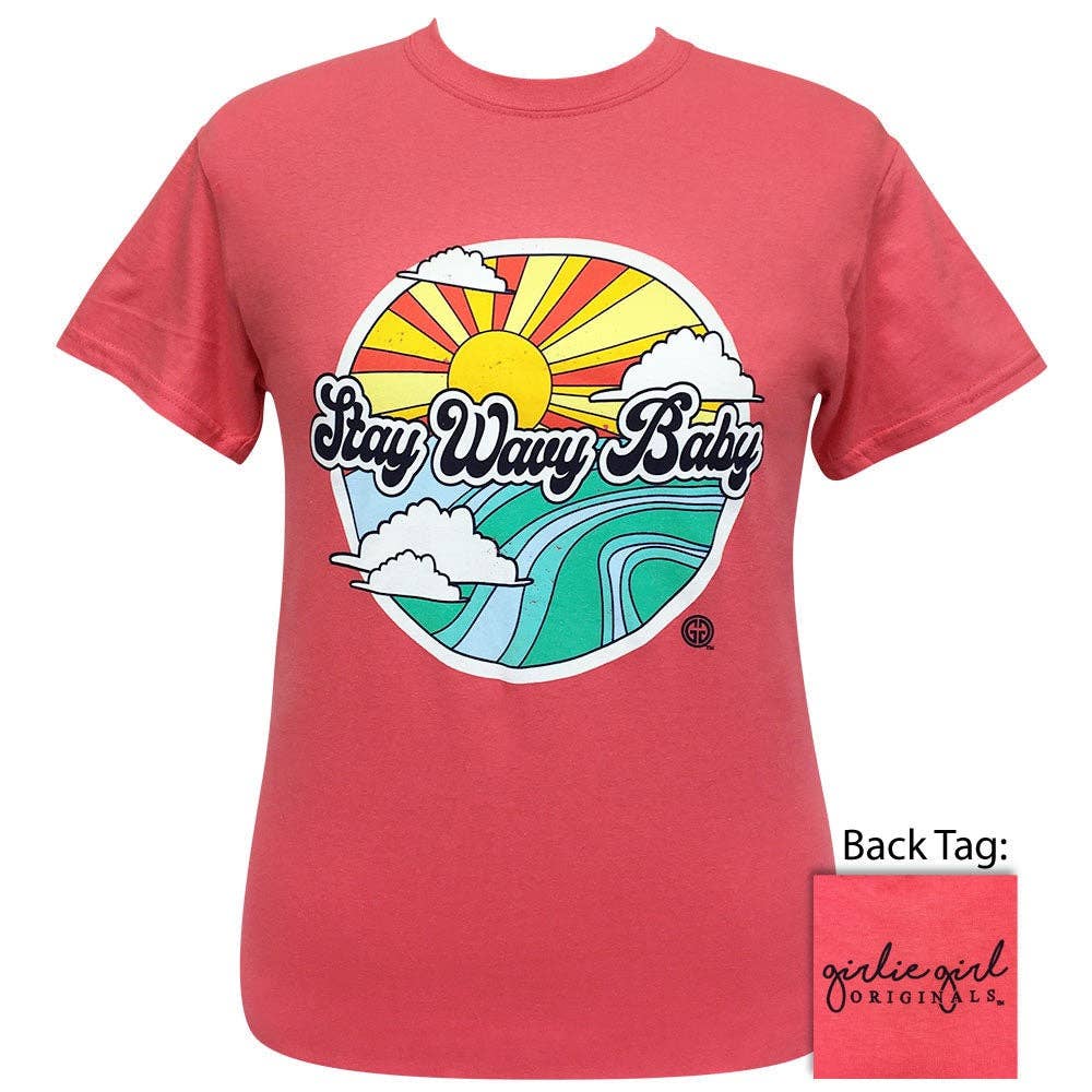 Stay Wavy Baby Coral Silk SS-2191 Unisex T-shirt, Sweatshirt, Hoodie, Long Sleeve Tee - T-Shirt, Sweatshirt, Hoodie