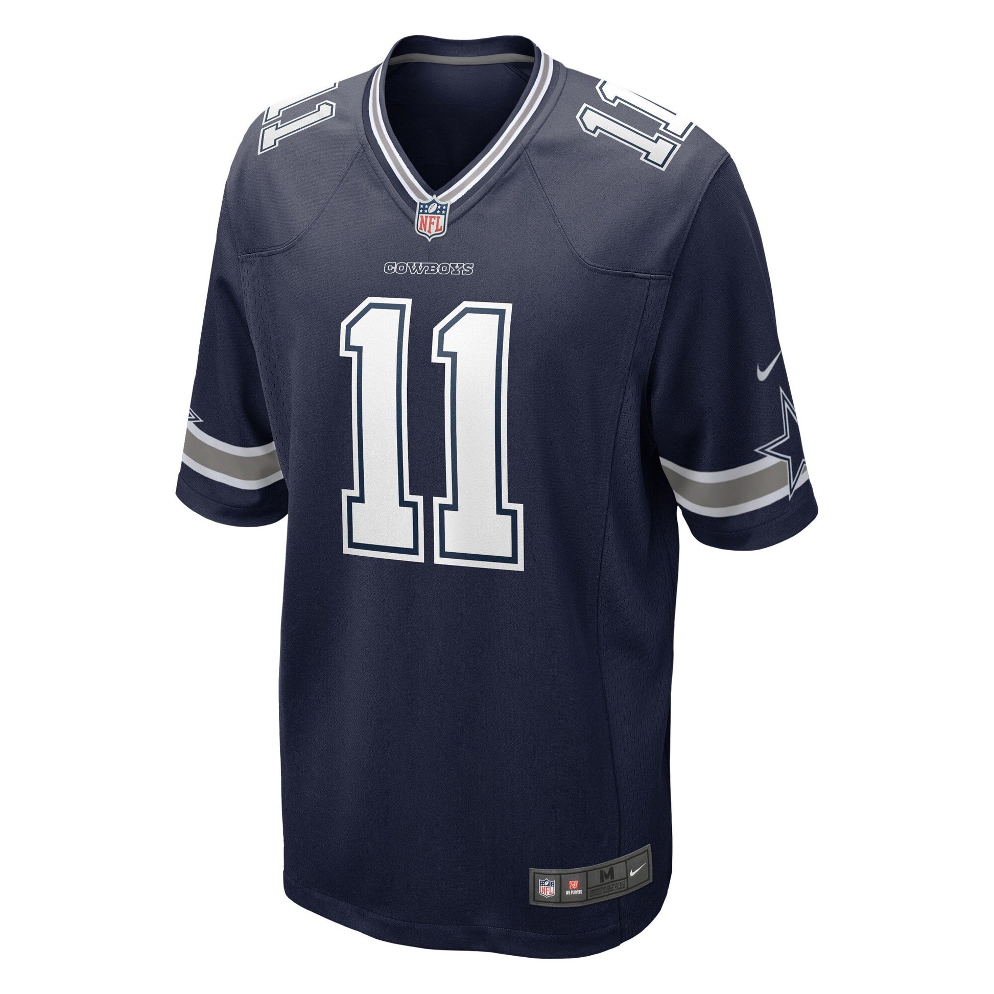 Micah Parsons Dallas Cowboys Game Jersey - Navy football jersey product view 2