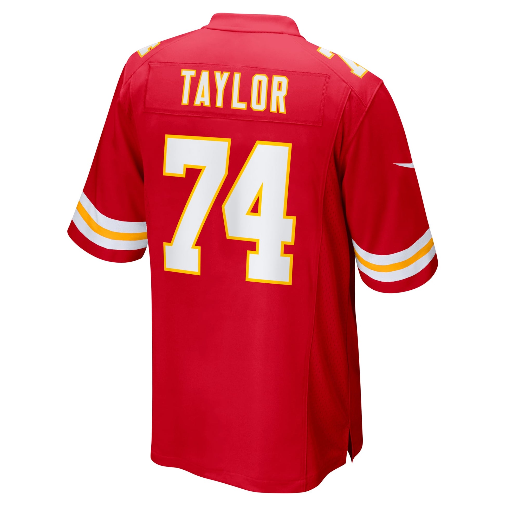 Jawaan Taylor Kansas City Chiefs Game Jersey - Red football jersey product view 3