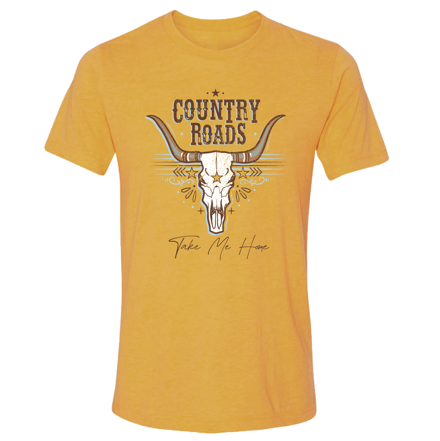158 Country Roads-Heather Mustard Unisex T-shirt, Sweatshirt, Hoodie, Long Sleeve Tee - T-Shirt, Sweatshirt, Hoodie