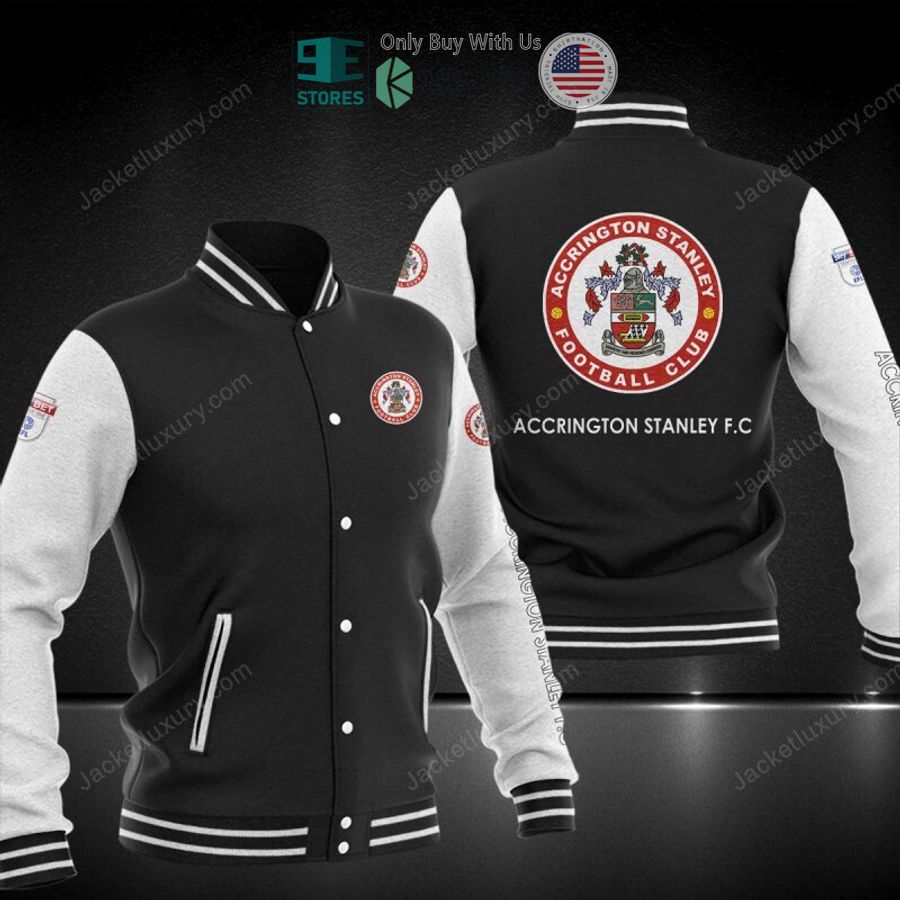 BEST Accrington Stanley Baseball Jacket Unisex T-shirt, Sweatshirt, Hoodie, Long Sleeve Tee - T-Shirt, Sweatshirt, Hoodie
