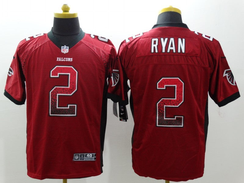 Men's Atlanta Falcons Matt Ryan #2 Red Game Player Jersey1 football jersey product view 1