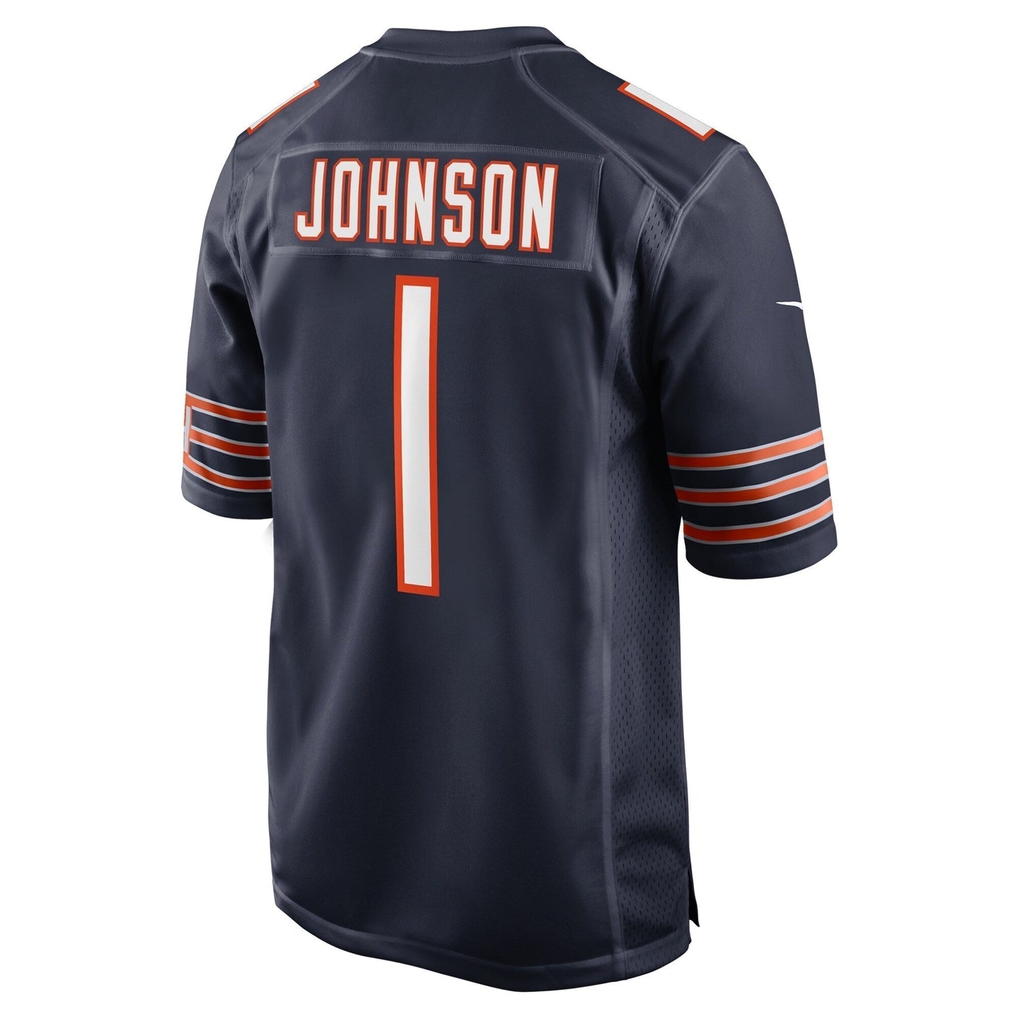 Jaylon Johnson Chicago Bears Game Jersey - Navy football jersey product view 3