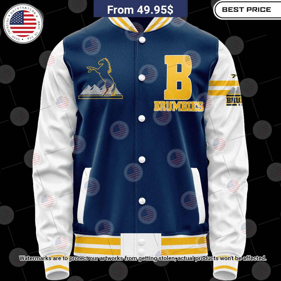 BEST ACT Brumbies Vintage Logo Custom Baseball Jacket Unisex T-shirt, Sweatshirt, Hoodie, Long Sleeve Tee - T-Shirt, Sweatshirt, Hoodie