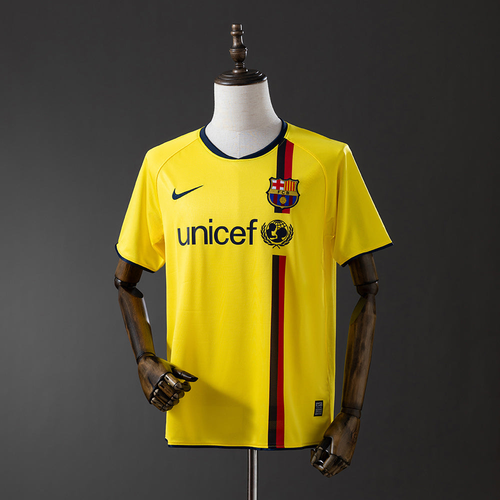 Barcelona 08/09 Away Retro Jersey sports jersey product view 1