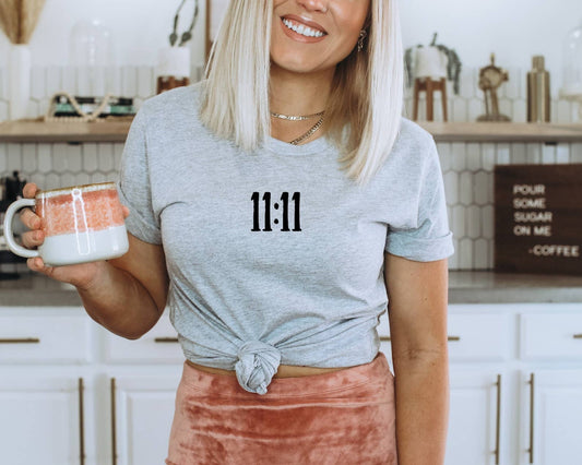 11:11 Eleven Eleven T-Shirt Unisex T-shirt, Sweatshirt, Hoodie, Long Sleeve Tee - T-Shirt, Sweatshirt, Hoodie