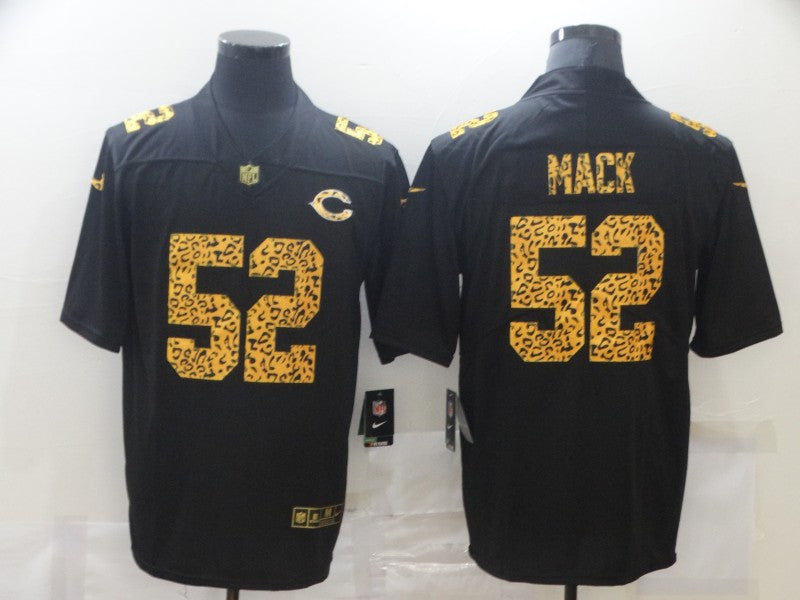 Men's Chicago Bears Khalil Mack #52 Black Player Game Jersey1 football jersey product view 1