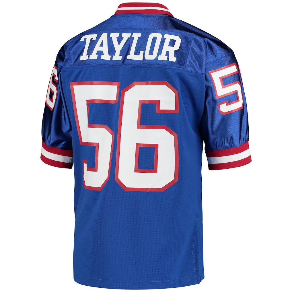 NY.Giants #56 Lawrence Taylor 1990 Royal Authentic Throwback Retired Player Jersey football jersey product view 1