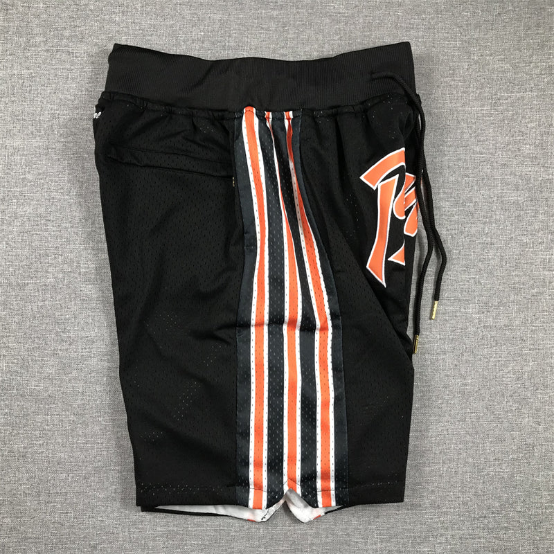 Men's Chicago Bears Black Pocket Shorts football jersey product view 3
