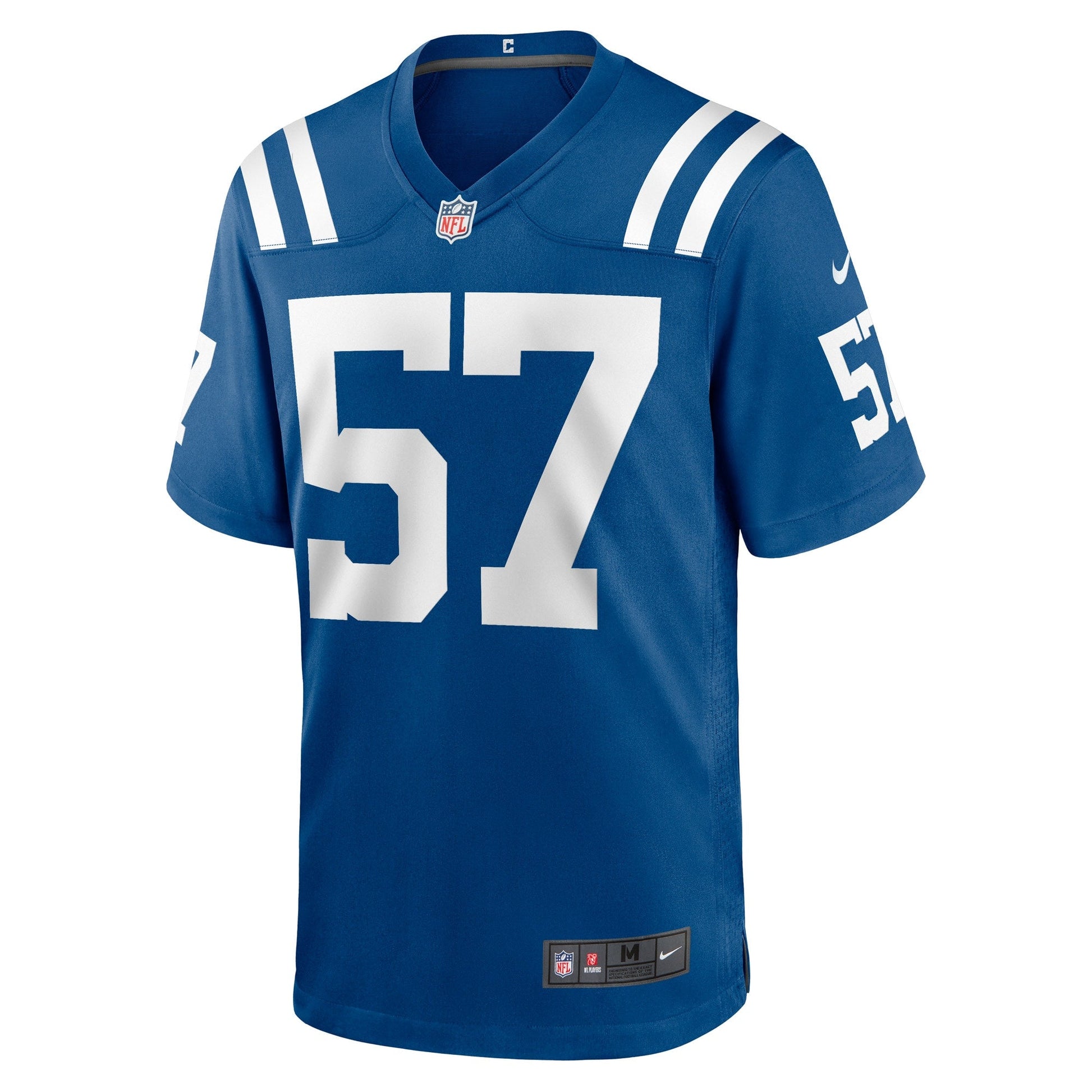 JoJo Domann Indianapolis Colts Game Jersey - Royal football jersey product view 2