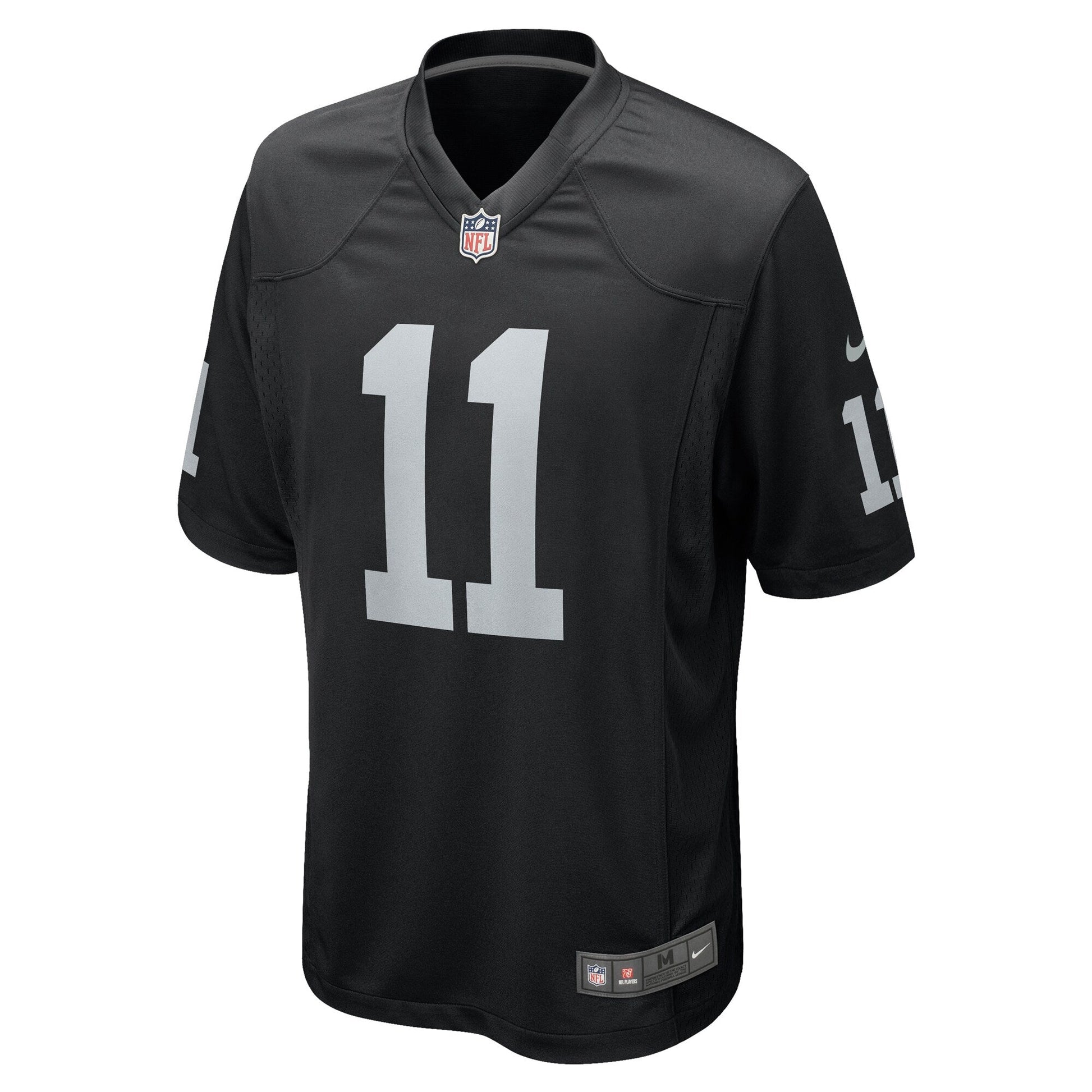 Tre Tucker Las Vegas Raiders Team Game Jersey - Black football jersey product view 2