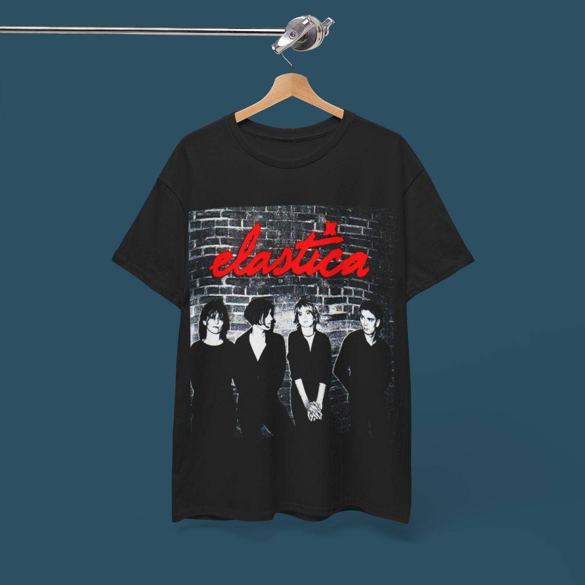 Elastica Band Tee - Britpop Cool Nostalgia Unisex T-shirt, Sweatshirt, Hoodie, Long Sleeve Tee - T-Shirt, Sweatshirt, Hoodie