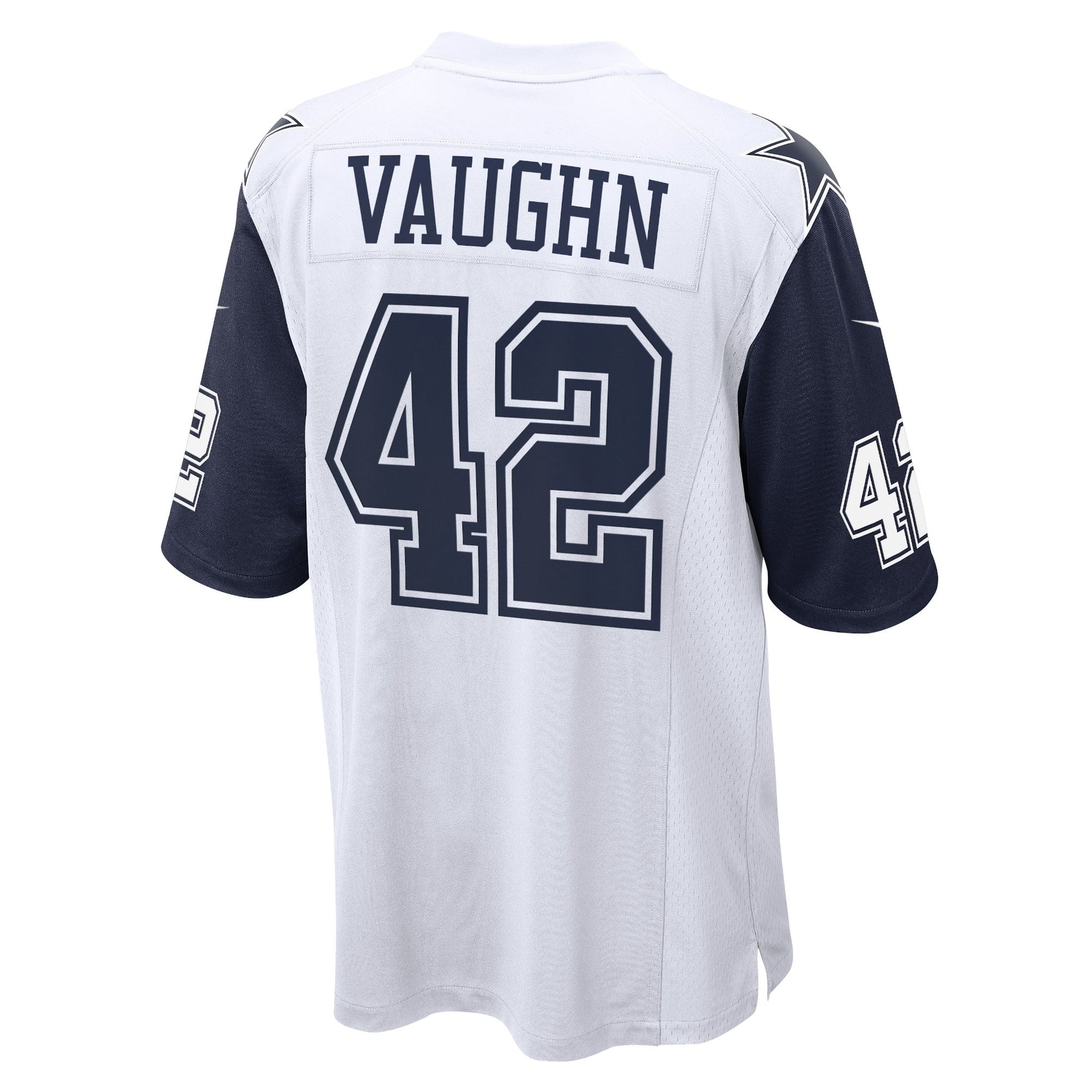 Deuce Vaughn Dallas Cowboys Alternate Game Jersey - White football jersey product view 3