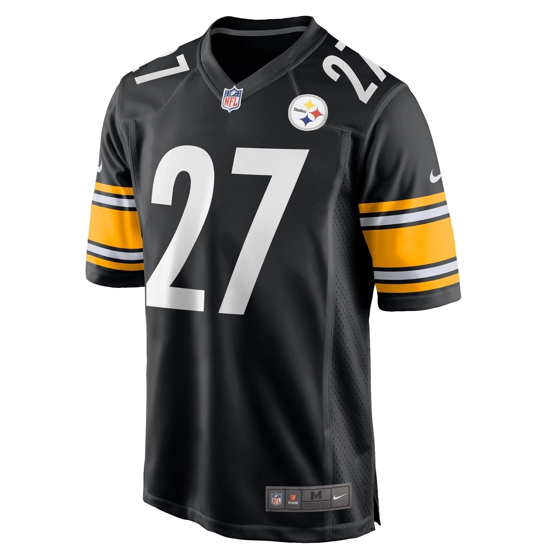 Cory Trice Pittsburgh Steelers Game Jersey - Black football jersey product view 2
