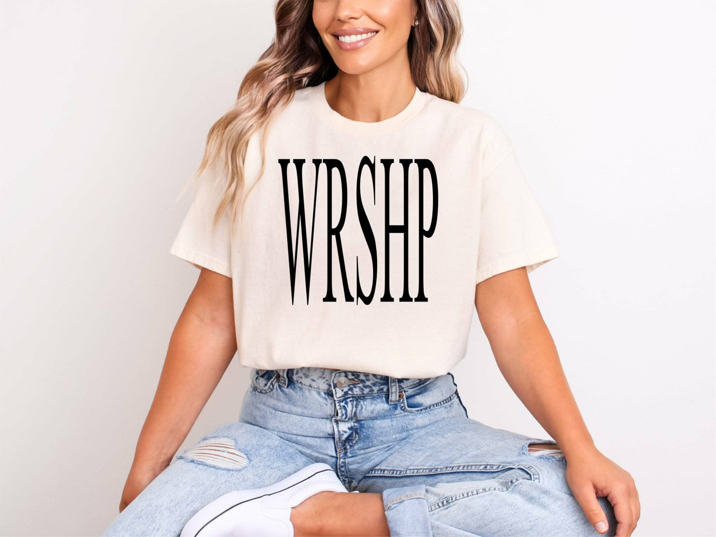 New Worship Christian Cream Bella Women's Graphic Tee Unisex T-shirt, Sweatshirt, Hoodie, Long Sleeve Tee - T-Shirt, Sweatshirt, Hoodie