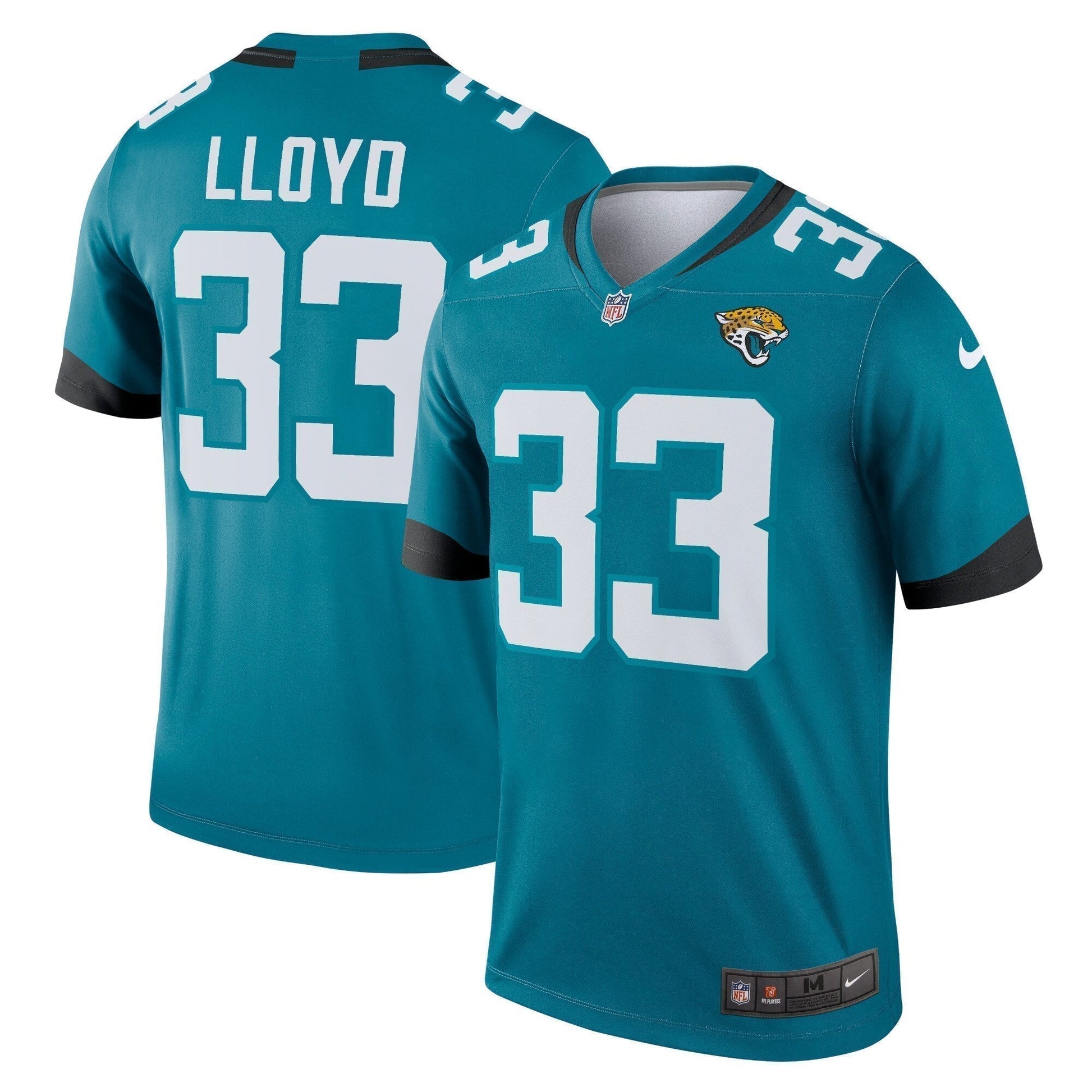 Devin Lloyd Jacksonville Jaguars Legend Jersey - Teal football jersey product view 1