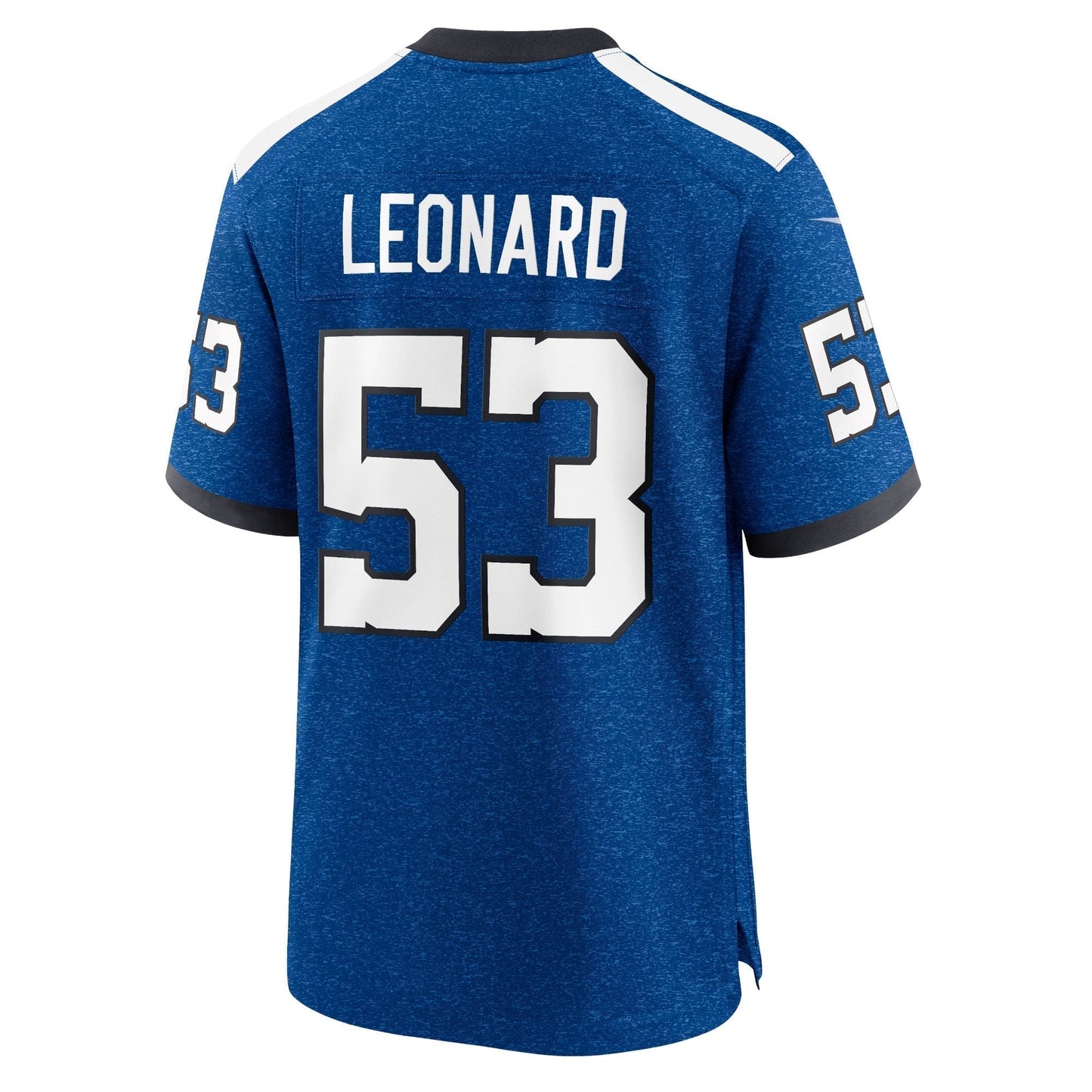 Shaquille Leonard Indianapolis Colts Indiana Nights Alternate Game Jersey - Royal football jersey product view 3
