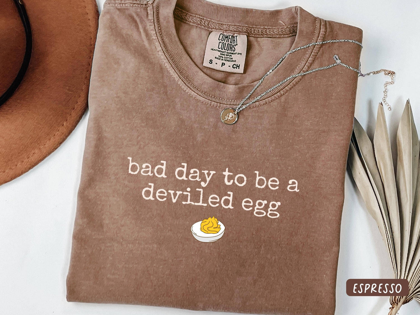 Deviled Egg Funny Thanksgiving Dinner T-Shirt Unisex T-shirt, Sweatshirt, Hoodie, Long Sleeve Tee - T-Shirt, Sweatshirt, Hoodie
