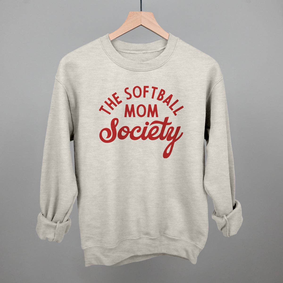 The Softball Mom Society Unisex T-shirt, Sweatshirt, Hoodie, Long Sleeve Tee - T-Shirt, Sweatshirt, Hoodie