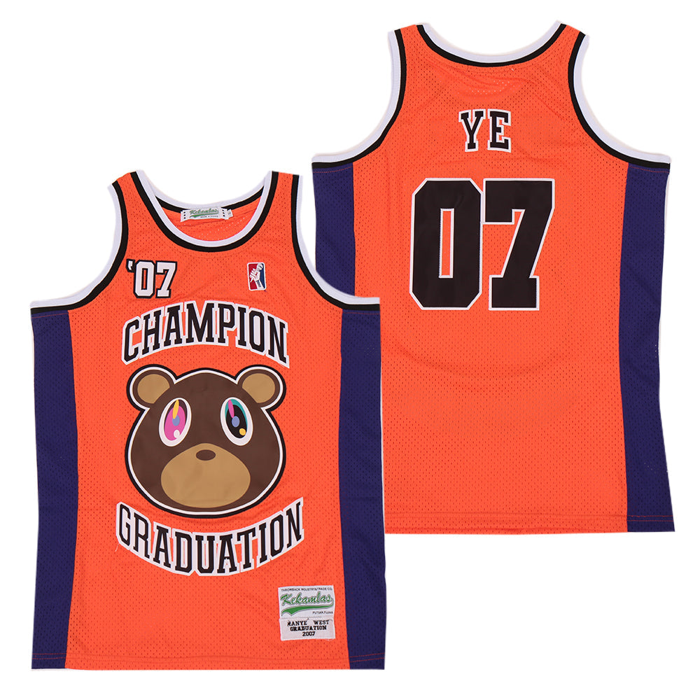 Kanye West Graduation Album Jersey sports jersey product view 1