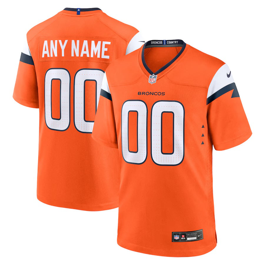 Custom Denver Broncos 2024 Jersey football jersey product view 1