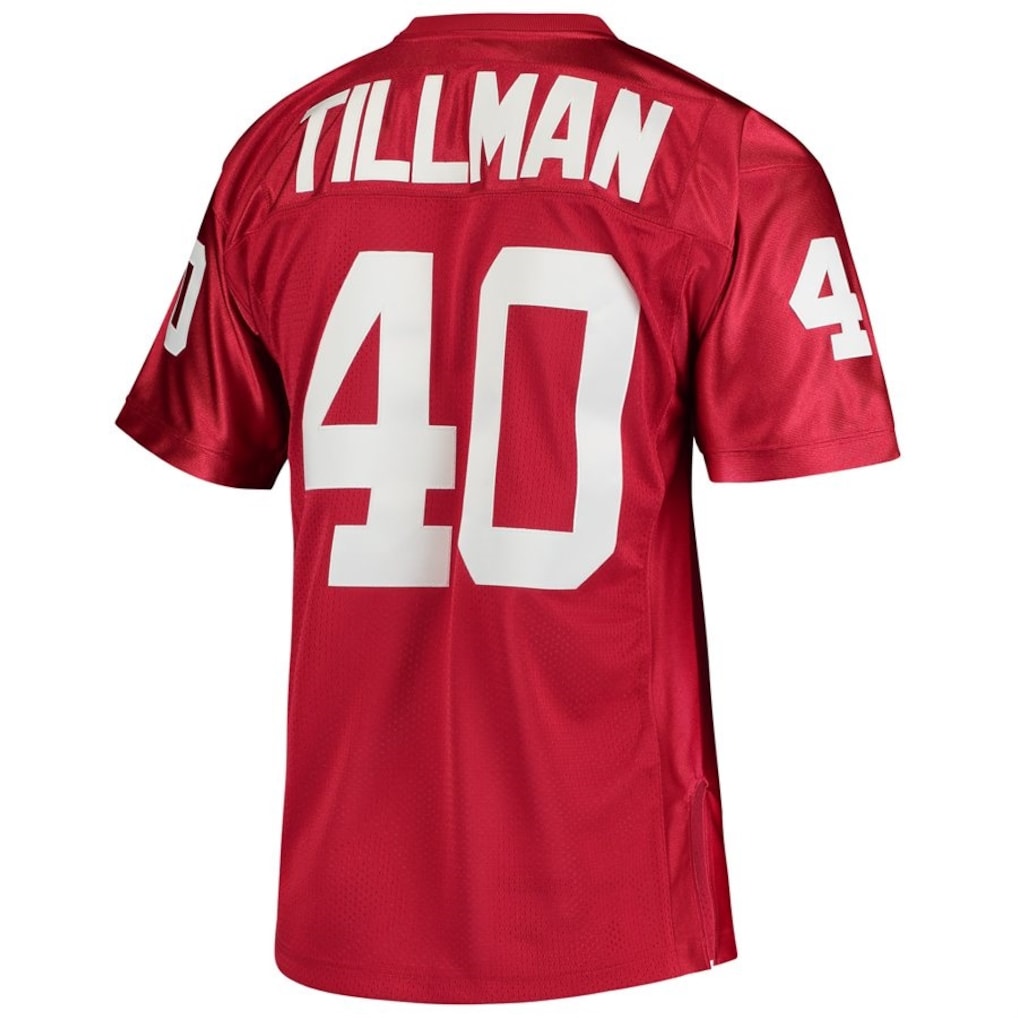 A.Cardinals #40 Pat Tillman 2000 Cardinal Authentic Throwback Retired Player Jersey football jersey product view 1