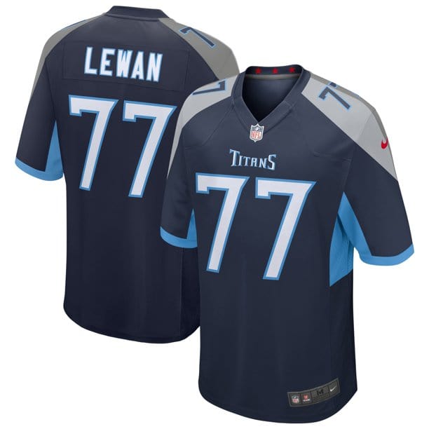 Taylor Lewan Tennessee Titans Jersey football jersey product view 1