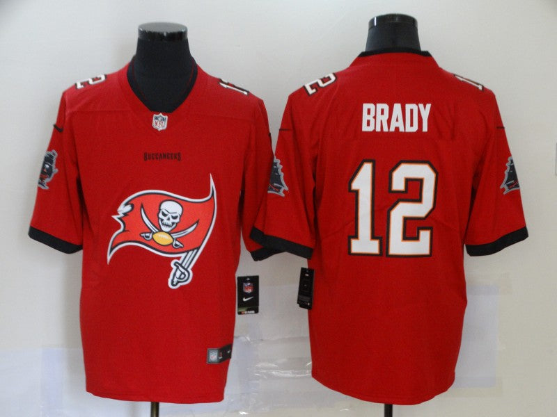 Men's Tampa Bay Buccaneers Tom Brady #12 Red Alternate Game Jersey1 football jersey product view 1