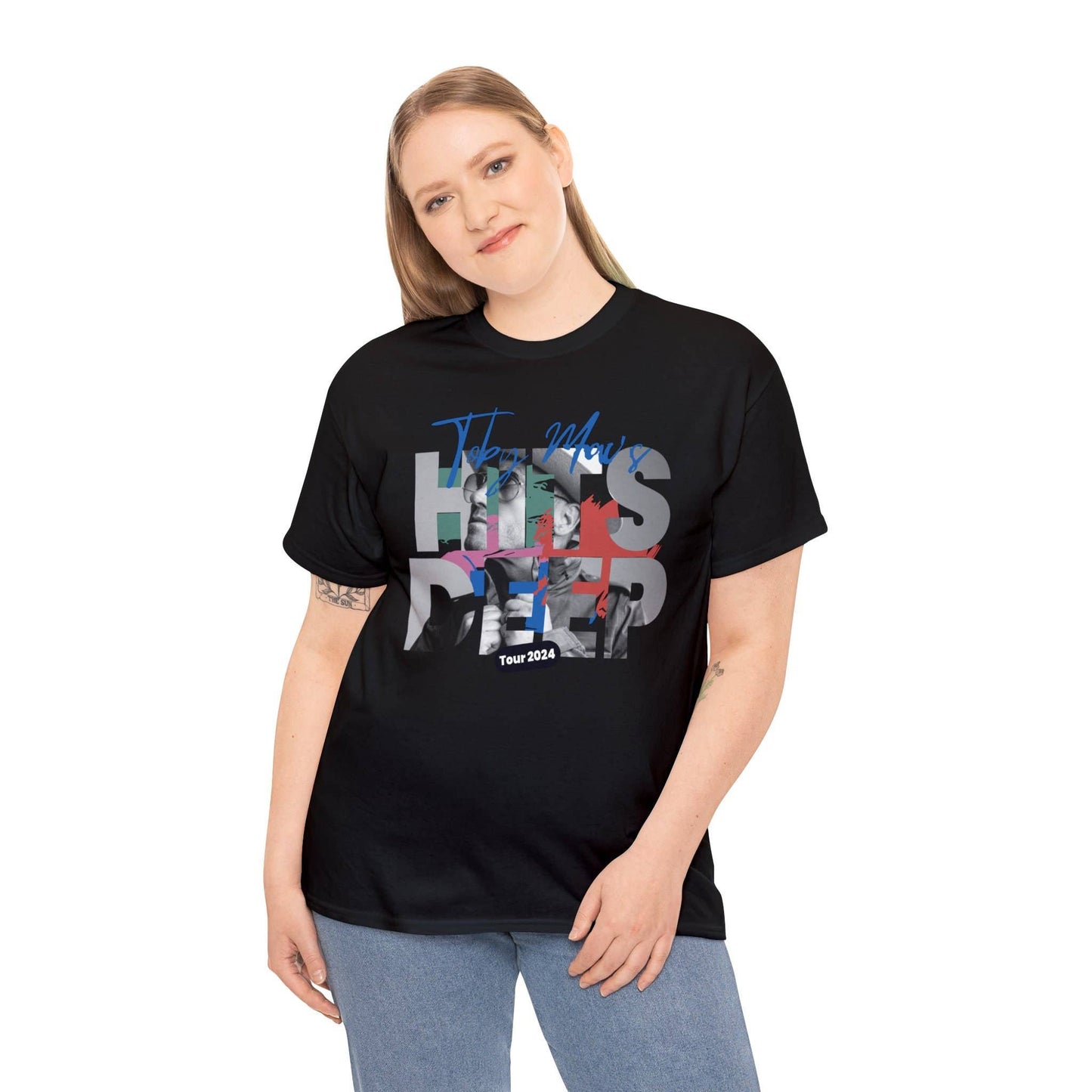 Tobymac Hits Deep Tour 2024 T-Shirt with Concert Dates Unisex T-shirt, Sweatshirt, Hoodie, Long Sleeve Tee - T-Shirt, Sweatshirt, Hoodie