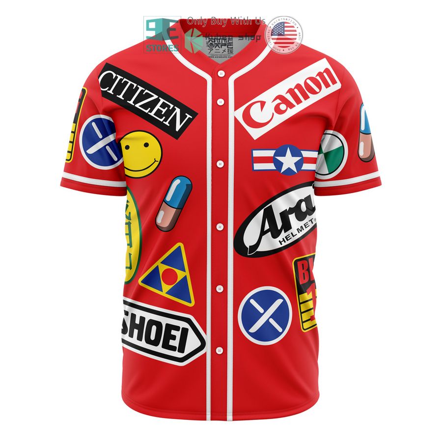 BEST Akira Full Decals Baseball Jersey Unisex T-shirt, Sweatshirt, Hoodie, Long Sleeve Tee - T-Shirt, Sweatshirt, Hoodie