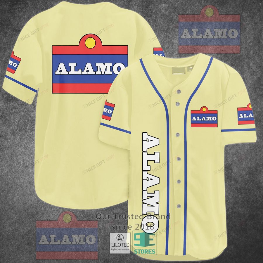 Alamo Beer Baseball Jersey Unisex T-shirt, Sweatshirt, Hoodie, Long Sleeve Tee - T-Shirt, Sweatshirt, Hoodie