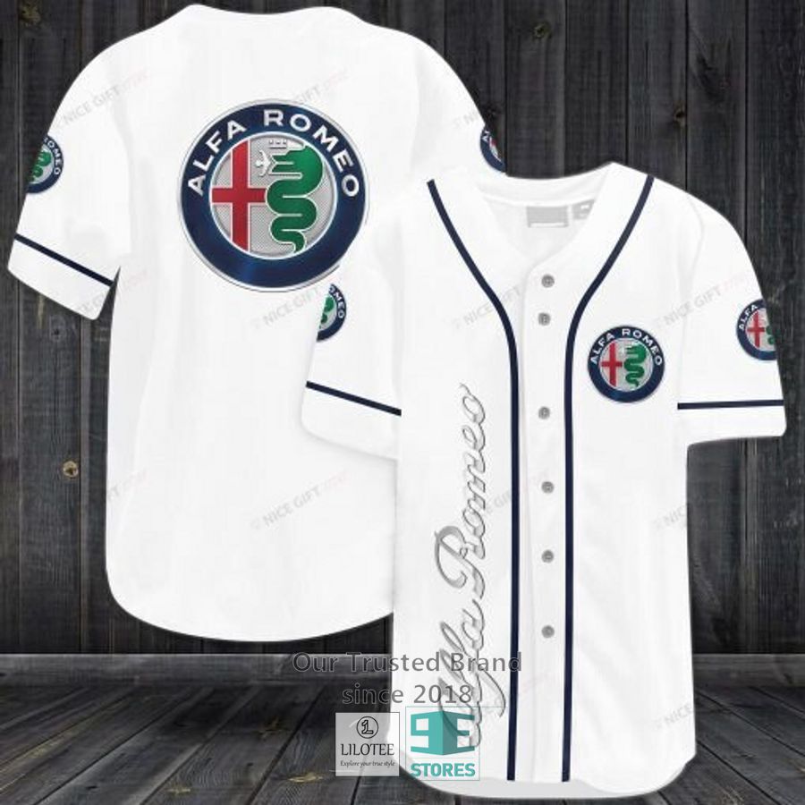 Alfa Romeo Baseball Jersey Unisex T-shirt, Sweatshirt, Hoodie, Long Sleeve Tee - T-Shirt, Sweatshirt, Hoodie