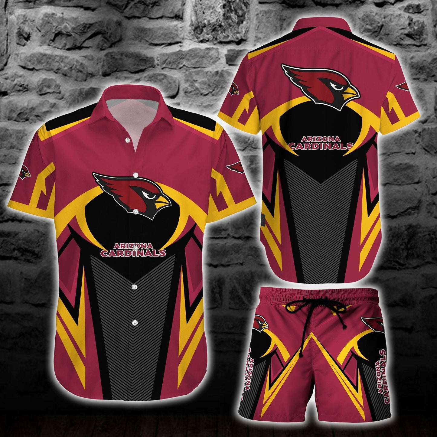 Arizona Cardinals Tropical Hawaiian Series Shirt Collection Unique Design Unisex T-shirt, Sweatshirt, Hoodie, Long Sleeve Tee - T-Shirt, Sweatshirt, Hoodie