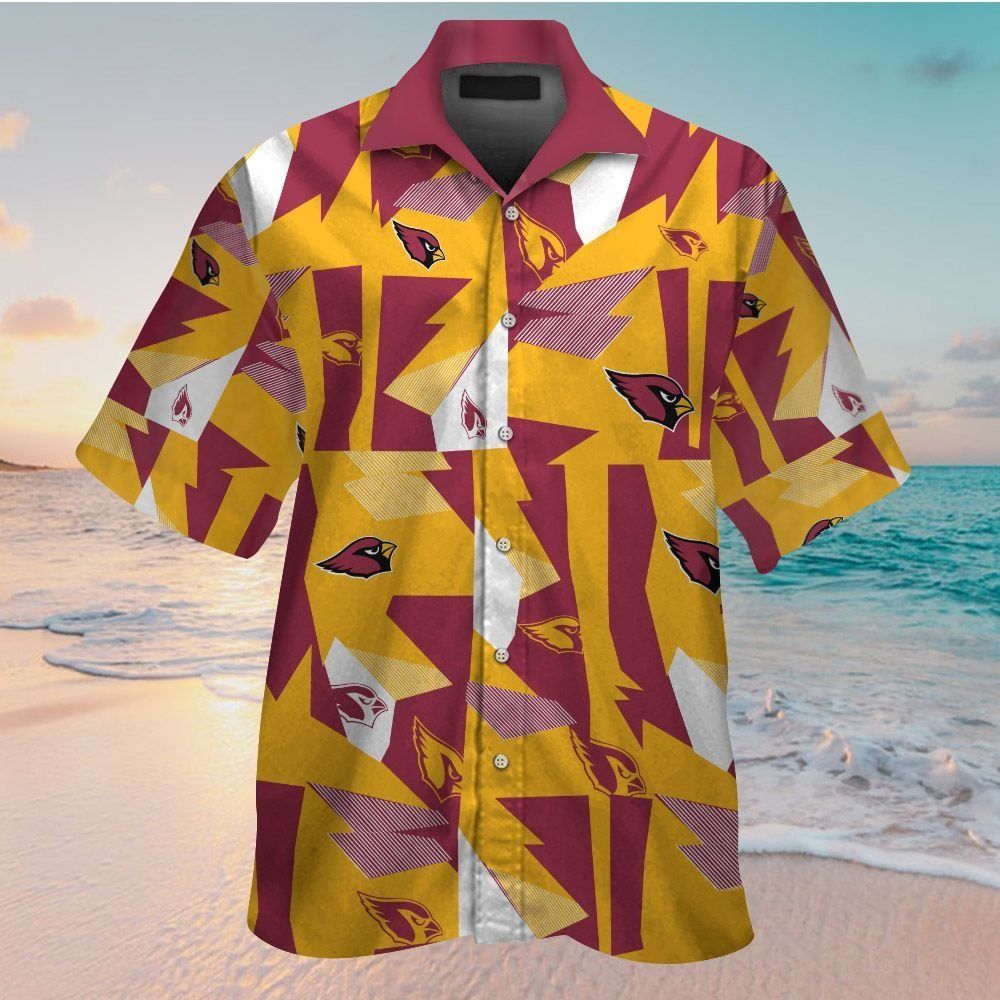 Arizona Cardinals Tropical Hawaiian Short Sleeve Shirt Unique Elegance Unisex T-shirt, Sweatshirt, Hoodie, Long Sleeve Tee - T-Shirt, Sweatshirt, Hoodie