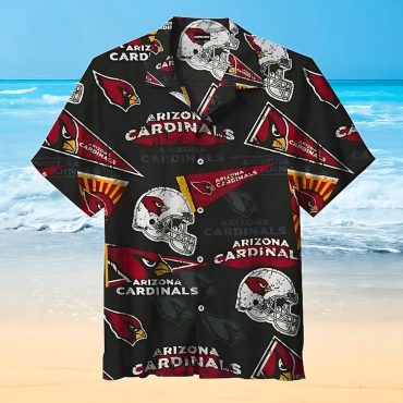 Arizona Cardinals Vintage Banner Hawaiian Shirt Unisex T-shirt, Sweatshirt, Hoodie, Long Sleeve Tee - T-Shirt, Sweatshirt, Hoodie