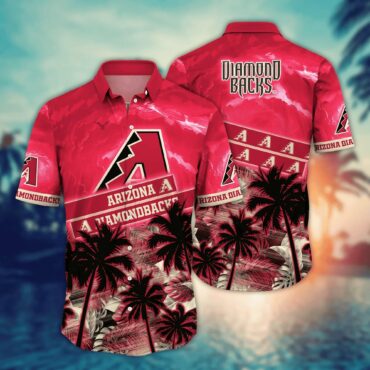 Arizona Diamondbacks Cactus Sunset Hawaiian Shirt Unisex T-shirt, Sweatshirt, Hoodie, Long Sleeve Tee - T-Shirt, Sweatshirt, Hoodie