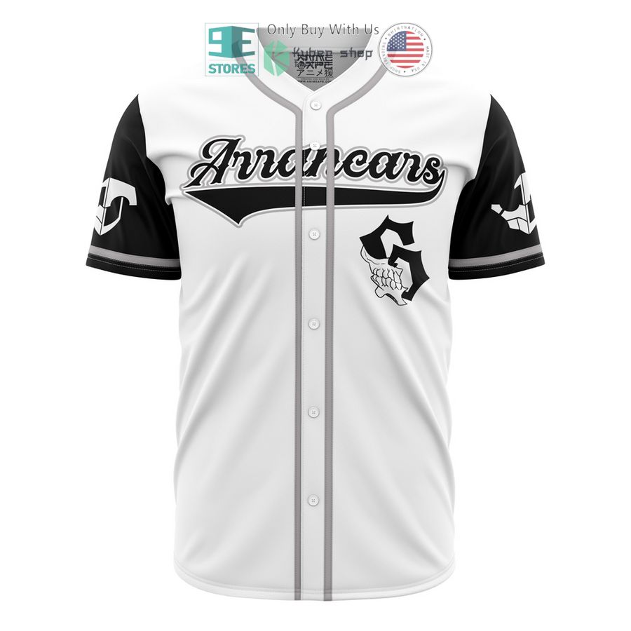 BEST Arrancars Grimmjow Bleach Baseball Jersey Unisex T-shirt, Sweatshirt, Hoodie, Long Sleeve Tee - T-Shirt, Sweatshirt, Hoodie