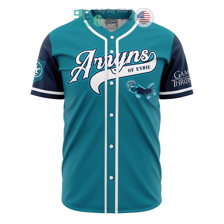 BEST Arryns of Eyrie Game of Thrones Baseball Jersey Unisex T-shirt, Sweatshirt, Hoodie, Long Sleeve Tee - T-Shirt, Sweatshirt, Hoodie