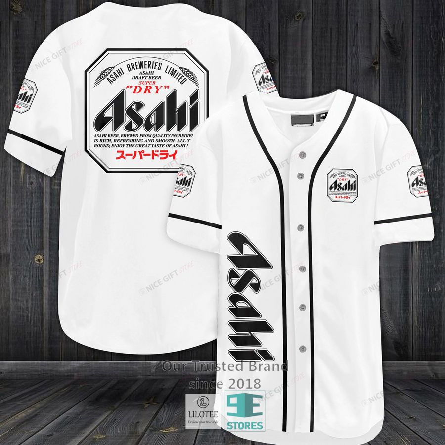 Asahi Breweries Baseball Jersey Unisex T-shirt, Sweatshirt, Hoodie, Long Sleeve Tee - T-Shirt, Sweatshirt, Hoodie