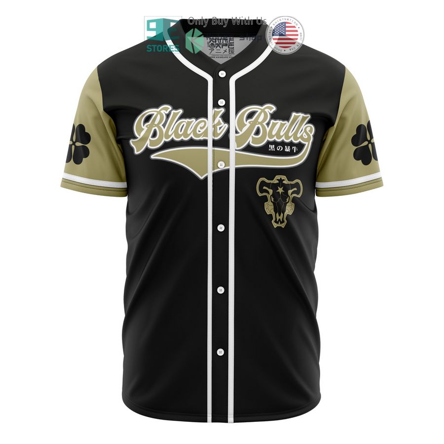 BEST Asta Black Bulls Black Clover Baseball Jersey Unisex T-shirt, Sweatshirt, Hoodie, Long Sleeve Tee - T-Shirt, Sweatshirt, Hoodie