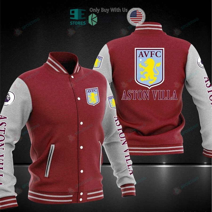 BEST Aston Villa Baseball Jacket Unisex T-shirt, Sweatshirt, Hoodie, Long Sleeve Tee - T-Shirt, Sweatshirt, Hoodie