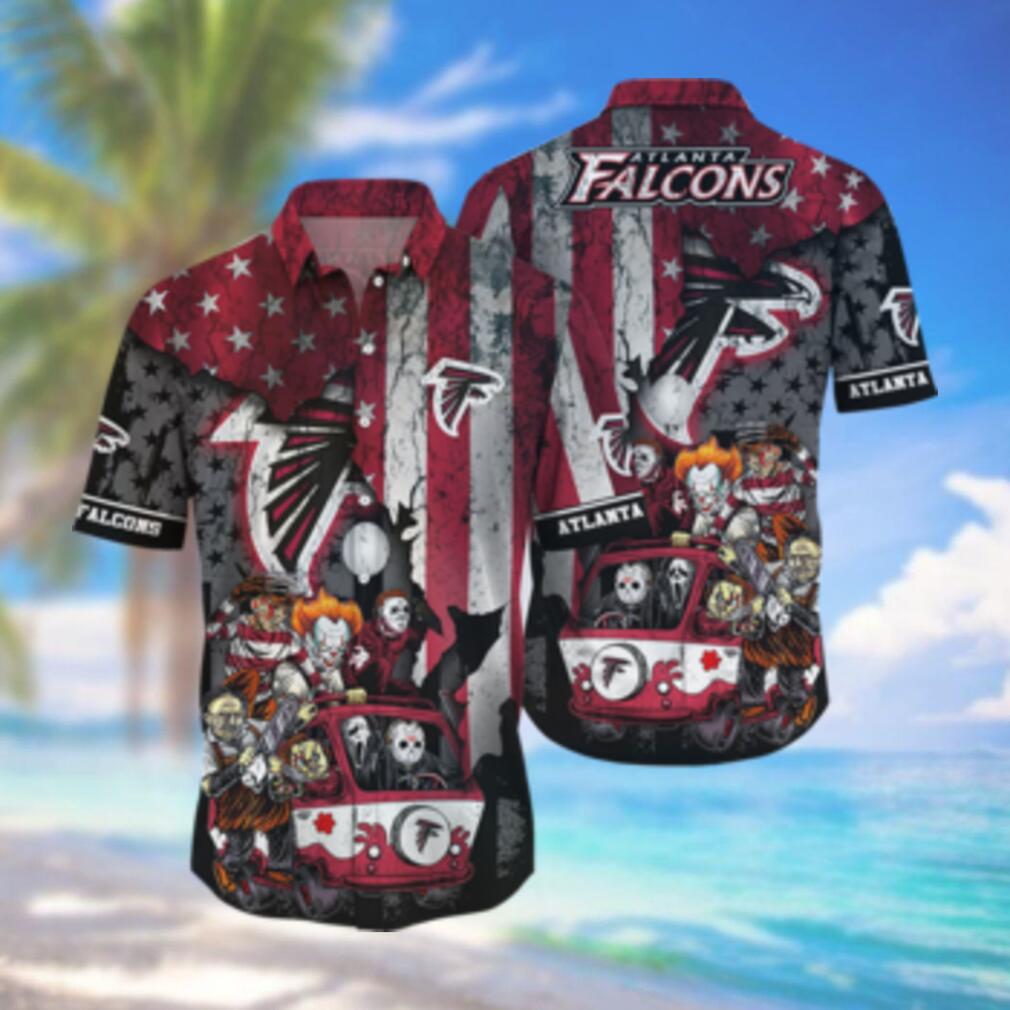 Atlanta Falcons Team Inspired Hawaiian Shirt Unique Unisex T-shirt, Sweatshirt, Hoodie, Long Sleeve Tee - T-Shirt, Sweatshirt, Hoodie